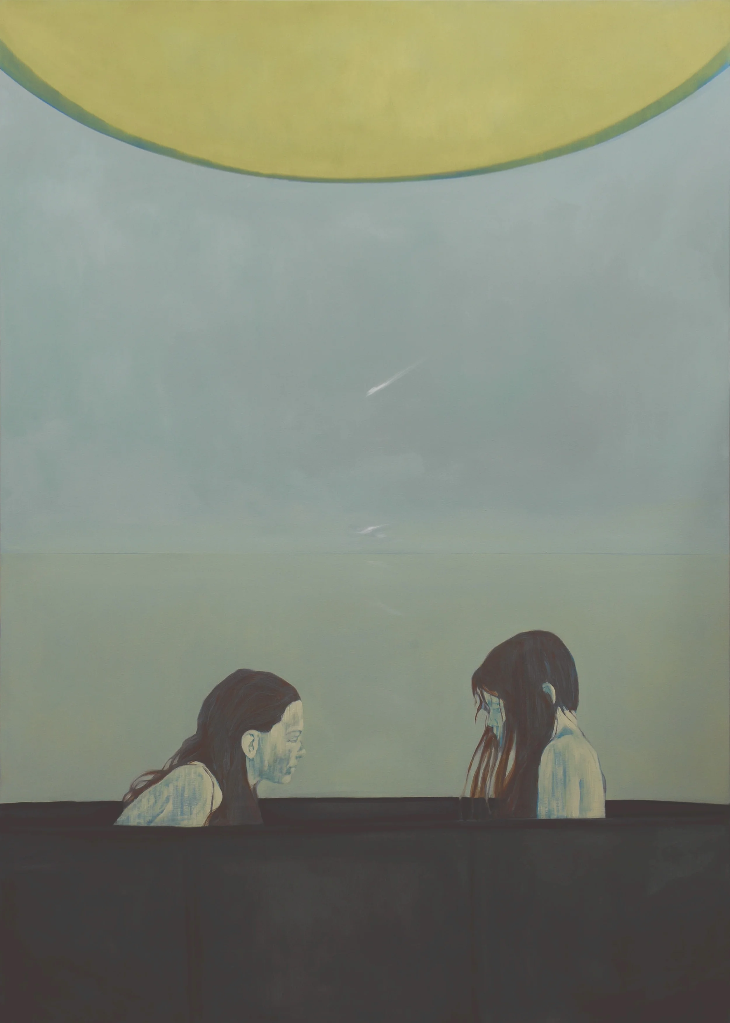 "Cumulonimbus" Oil on canvas 210 x 150cm 2015