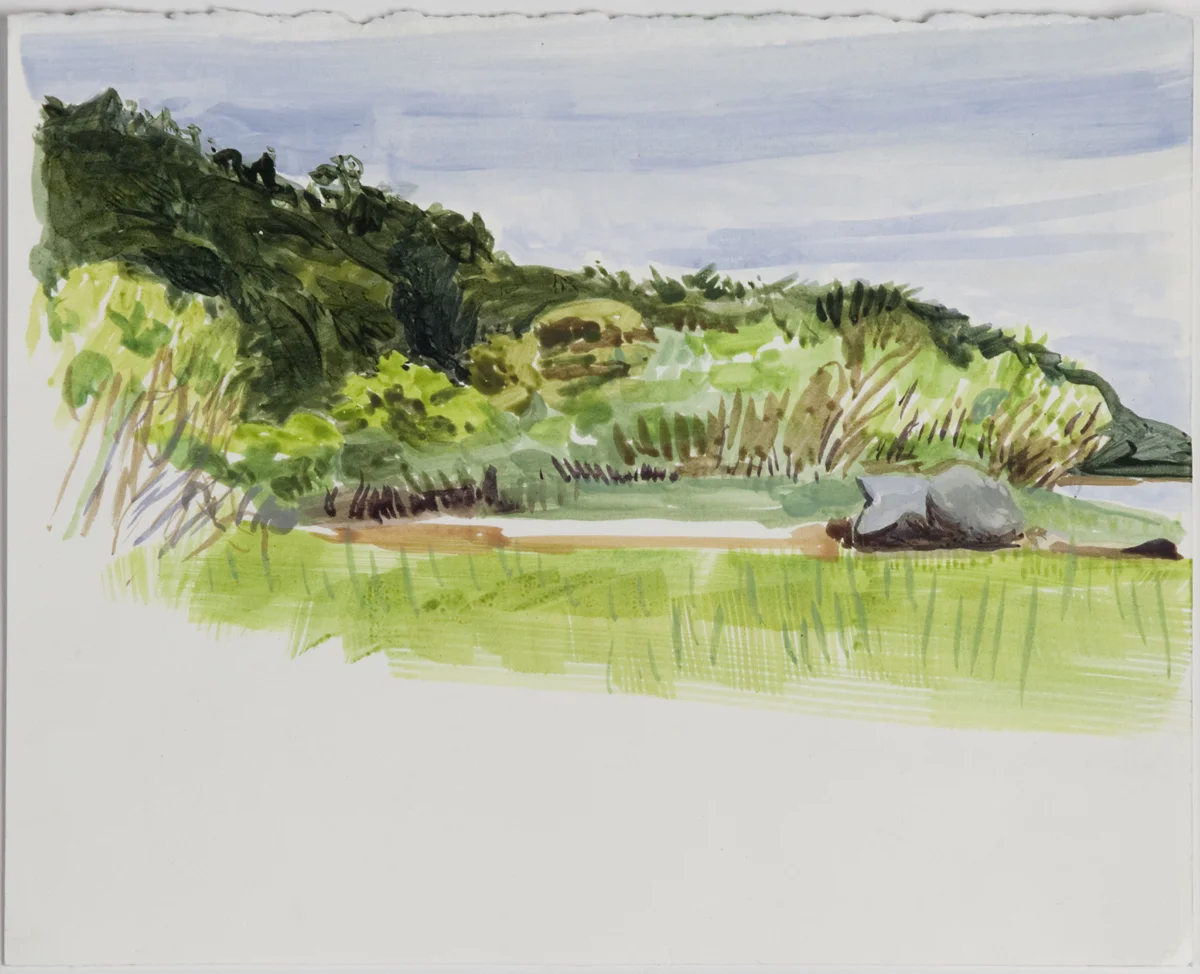 Acrylic, Watercolor, and Gouache on Paper