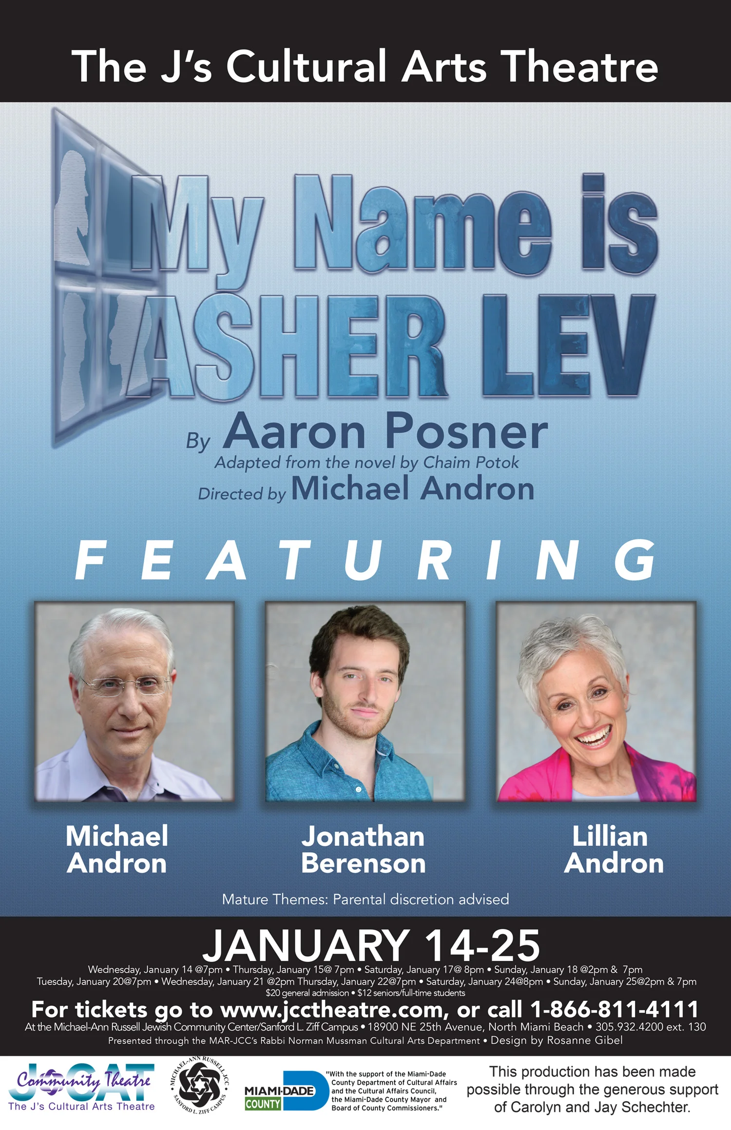 Poster for My Name is Asher Lev