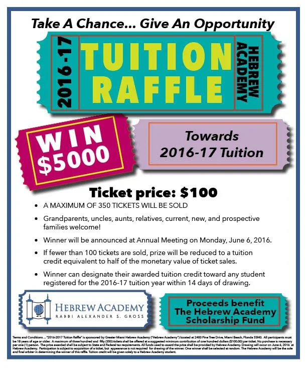 Tuition Raffle