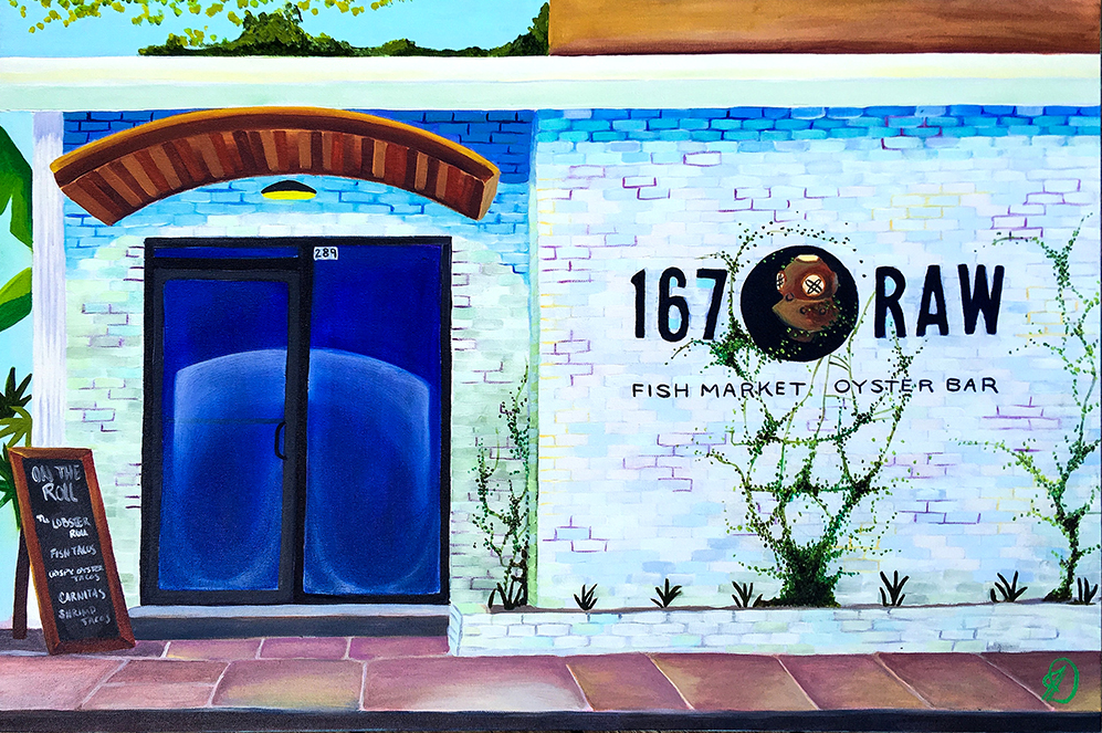 167 Raw is crushing it right now. It's probably because they employ a very handsome staff in a town with a large female population... oh and their food is consistently amazing as well. 