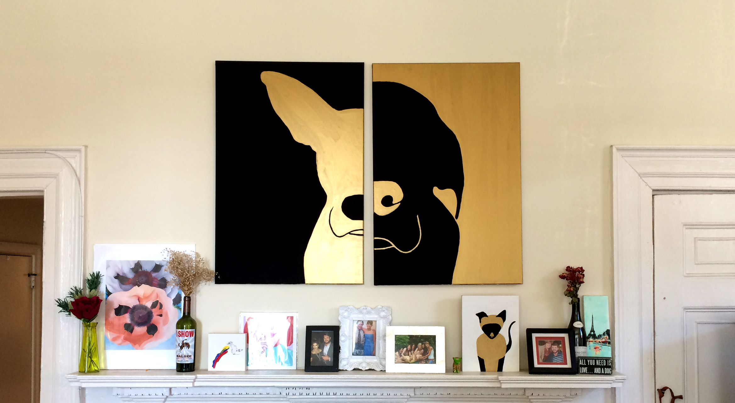 Example of custom Pet Silhouettes 