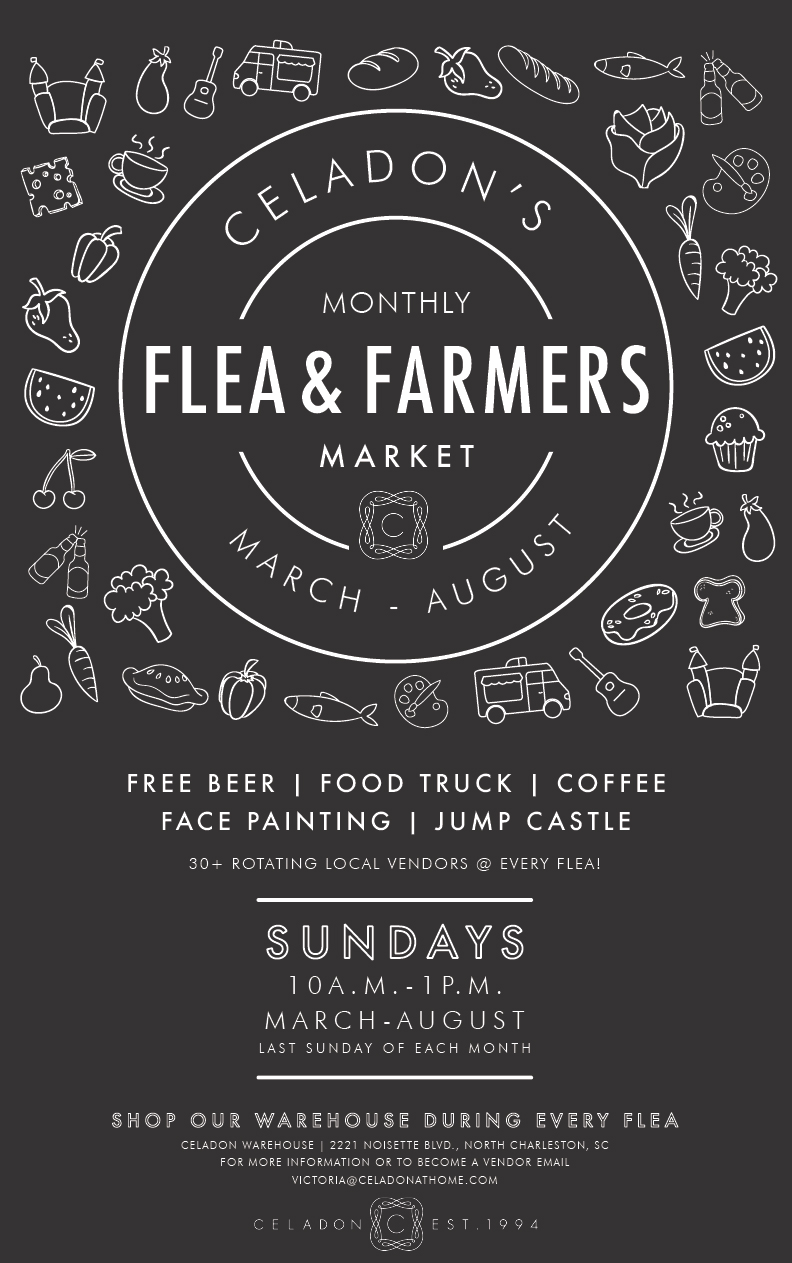 Come visit me at the Celadon Flea and Farmers Market . I'll be participating April, May, July and August. 