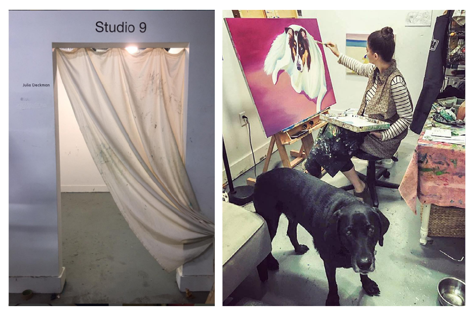 My original studio in the Redux Annex