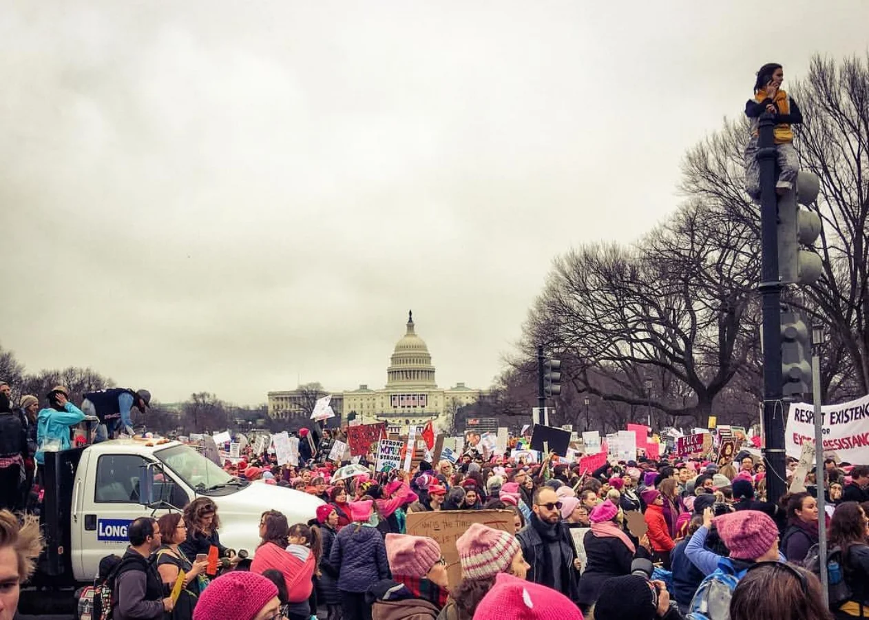 Being in DC for the women's march this past January was the best decision I made all year. I am so glad to have witnessed and heard with my own eyes and ears. 