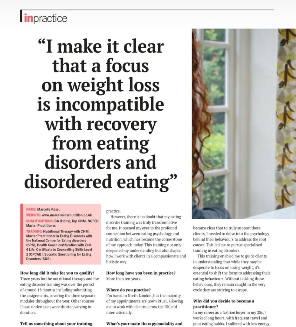 Integrative Healthcare and Applied Nutrition Magazine interview February 2025