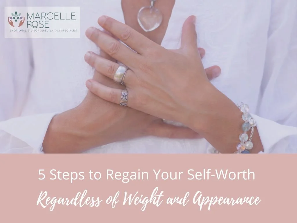 steps to regain self- worth body image
