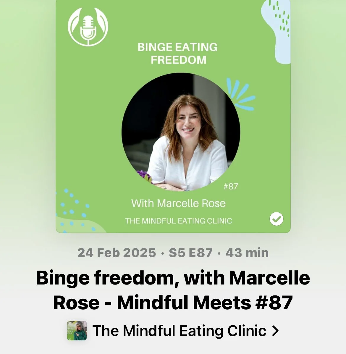 The Mindful Eating Clinic Podcast
