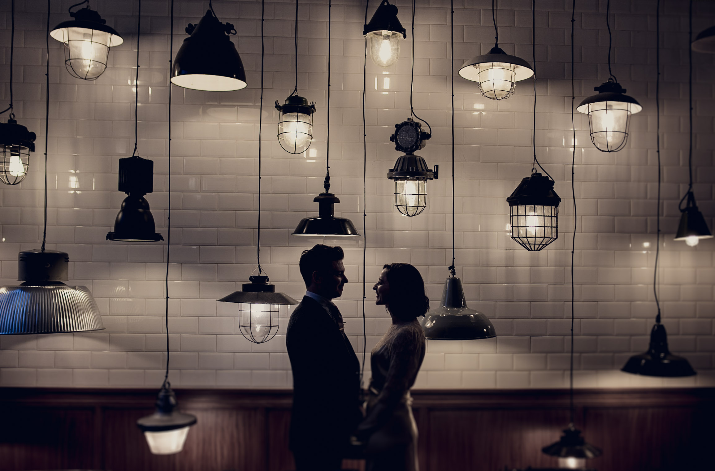 The Town Hall Hotel London Wedding Lights