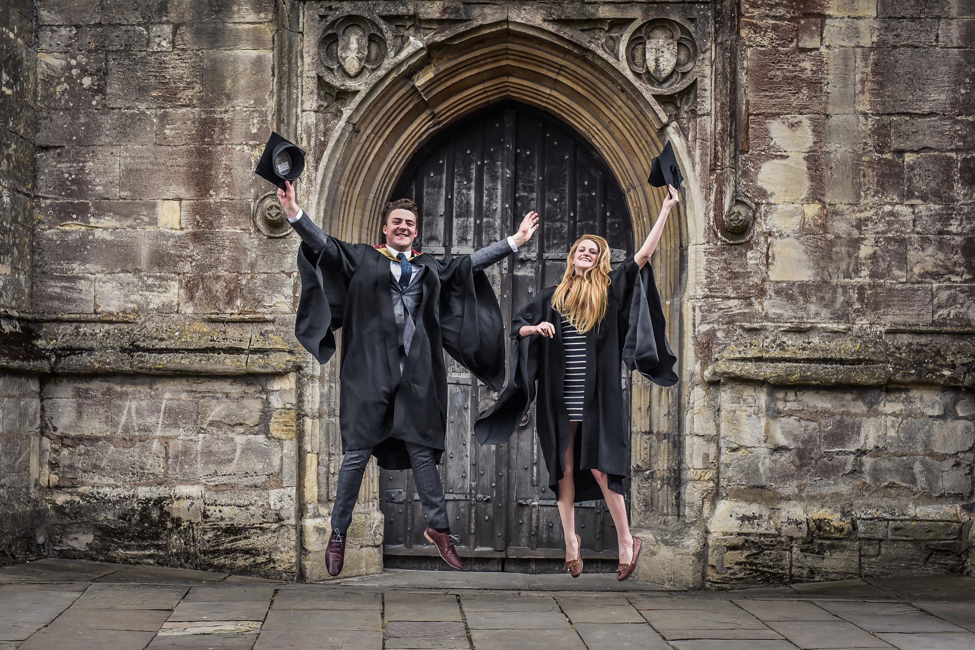 PR Photograph University Graduation Celebrations in Cirencester