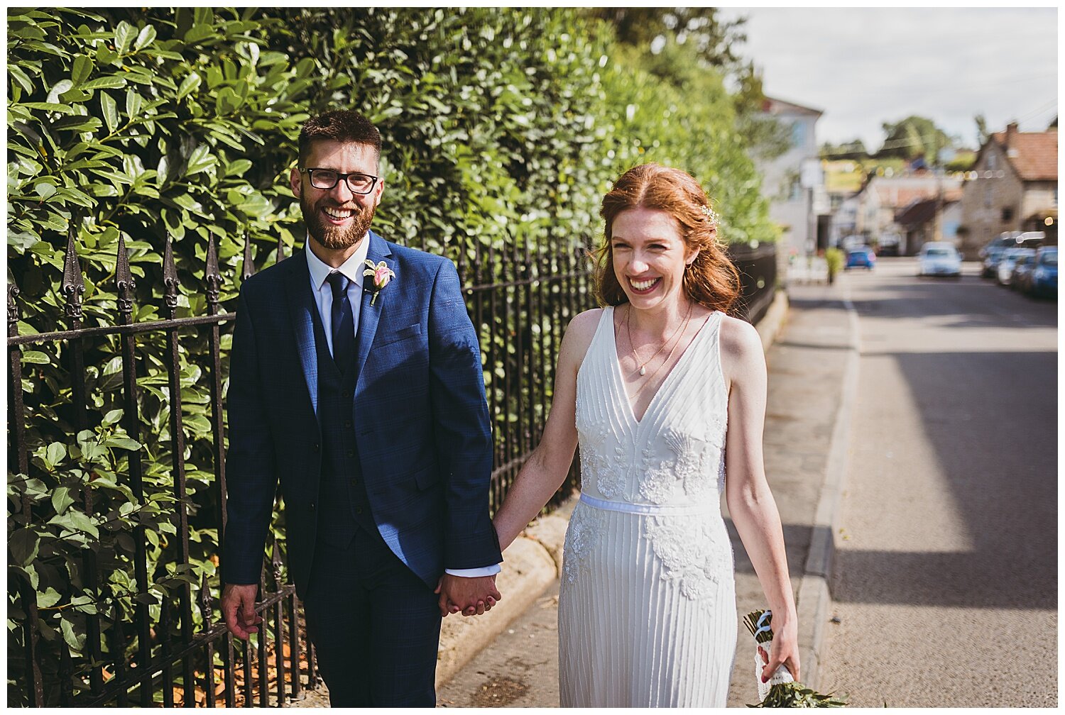 Documentary wedding photography in Wedmore