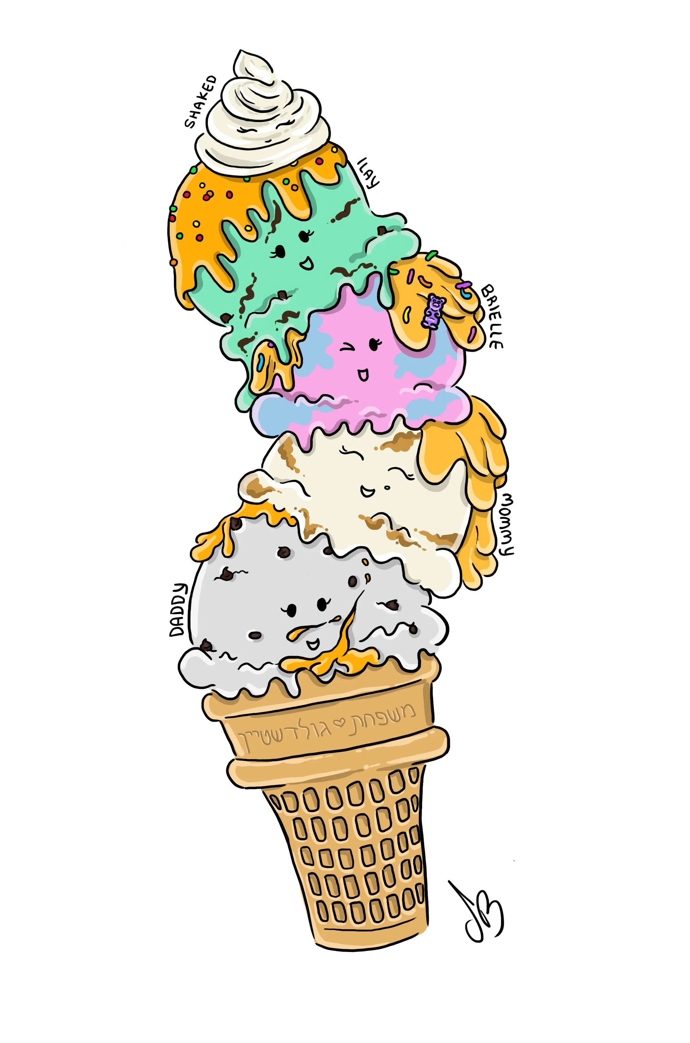 Ice Cream Family- G