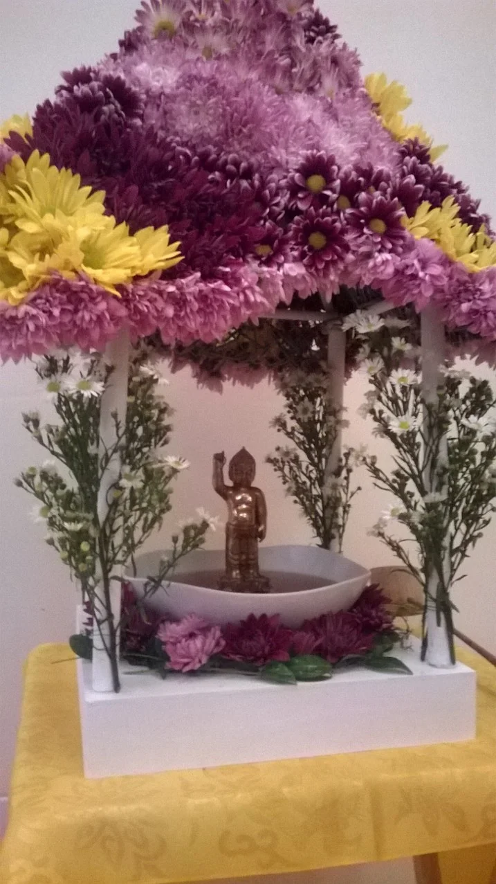 Decorate the Zendo for the Baby Buddha's arrival