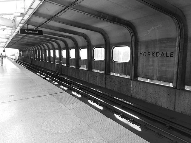 Classic metallic skeletal subway vibes