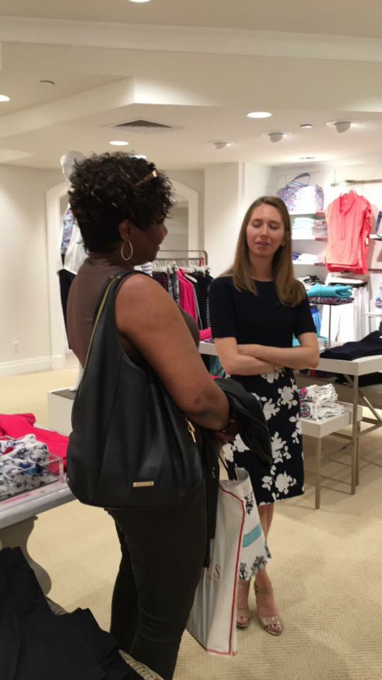 Supporting the Fashion Foundation at Talbots