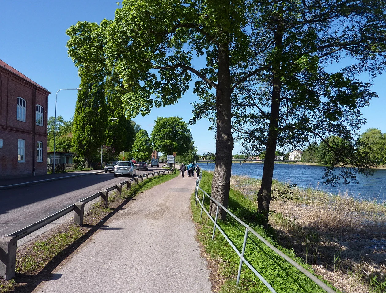 Strandpromenad i Karlstad - befintligt utseende