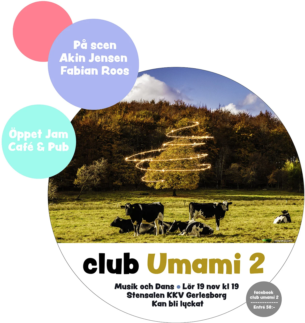 Affisch inför festen Umami2