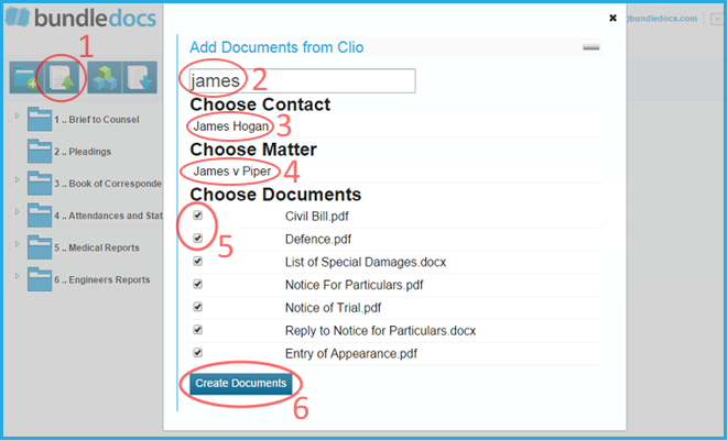 Effortlessly Upload Files from your Clio Account
