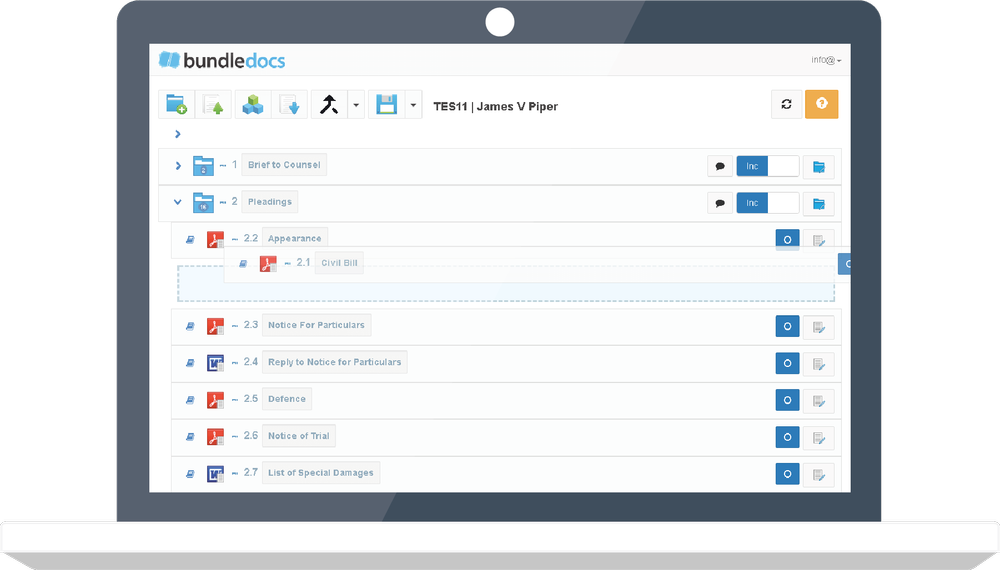Features — Bundledocs
