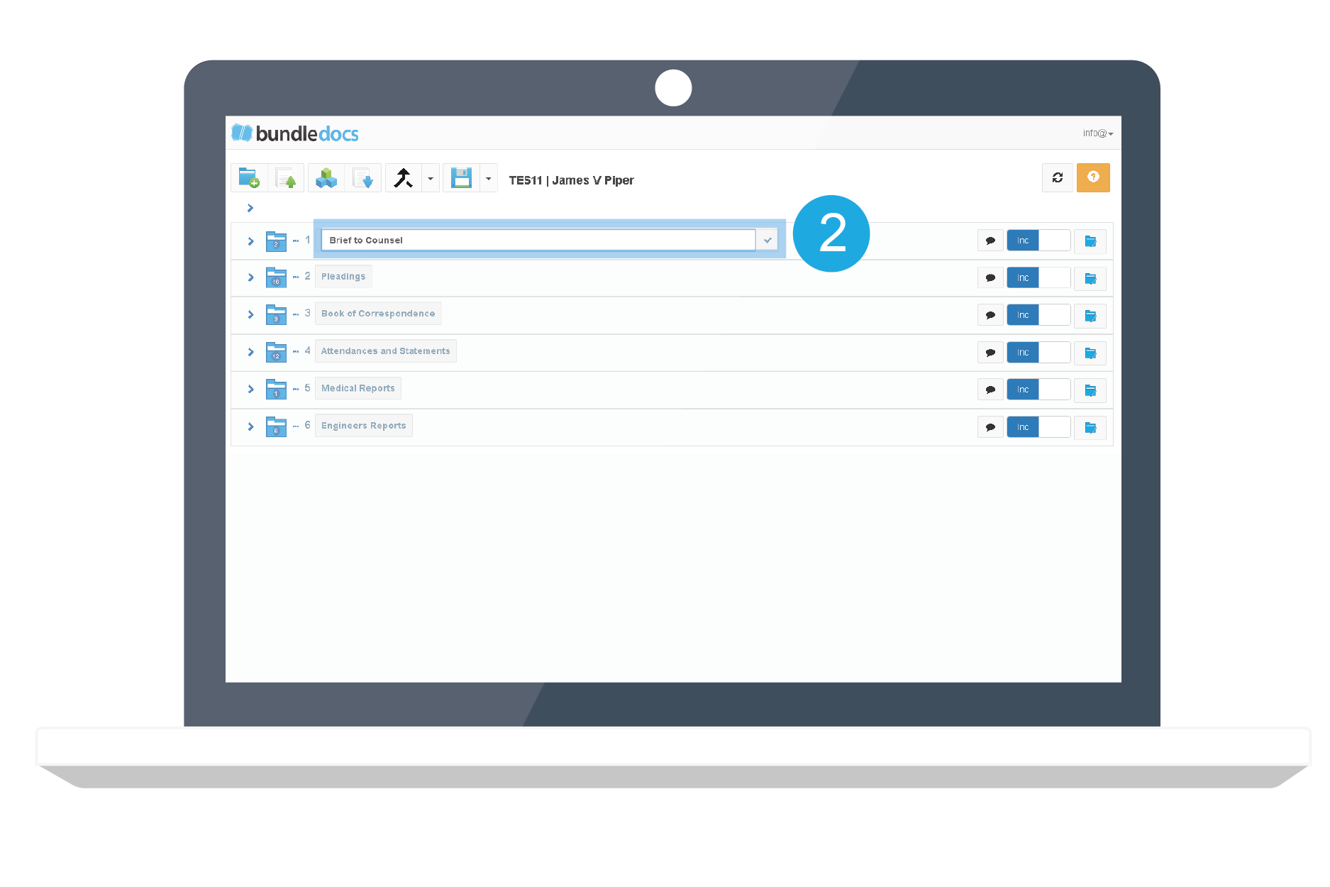 Create Sections