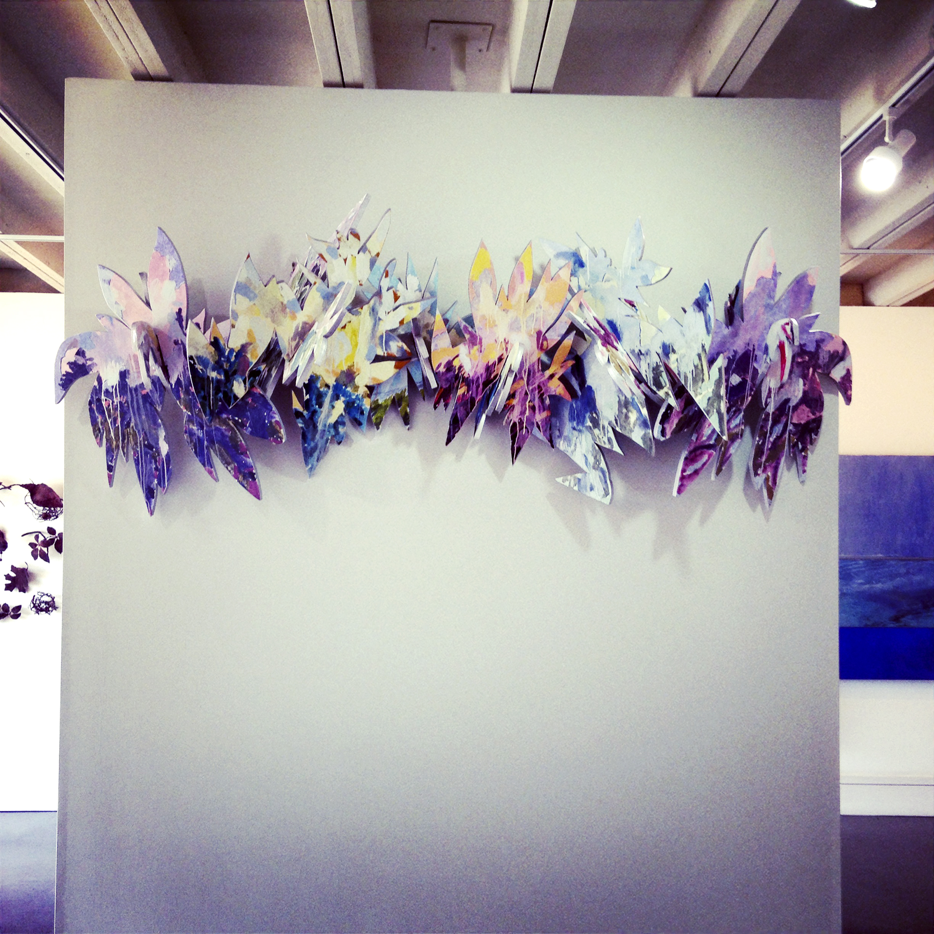 "Marsh Flowers" 2015. Collection of Mary Bird Perkins Cancer Center.