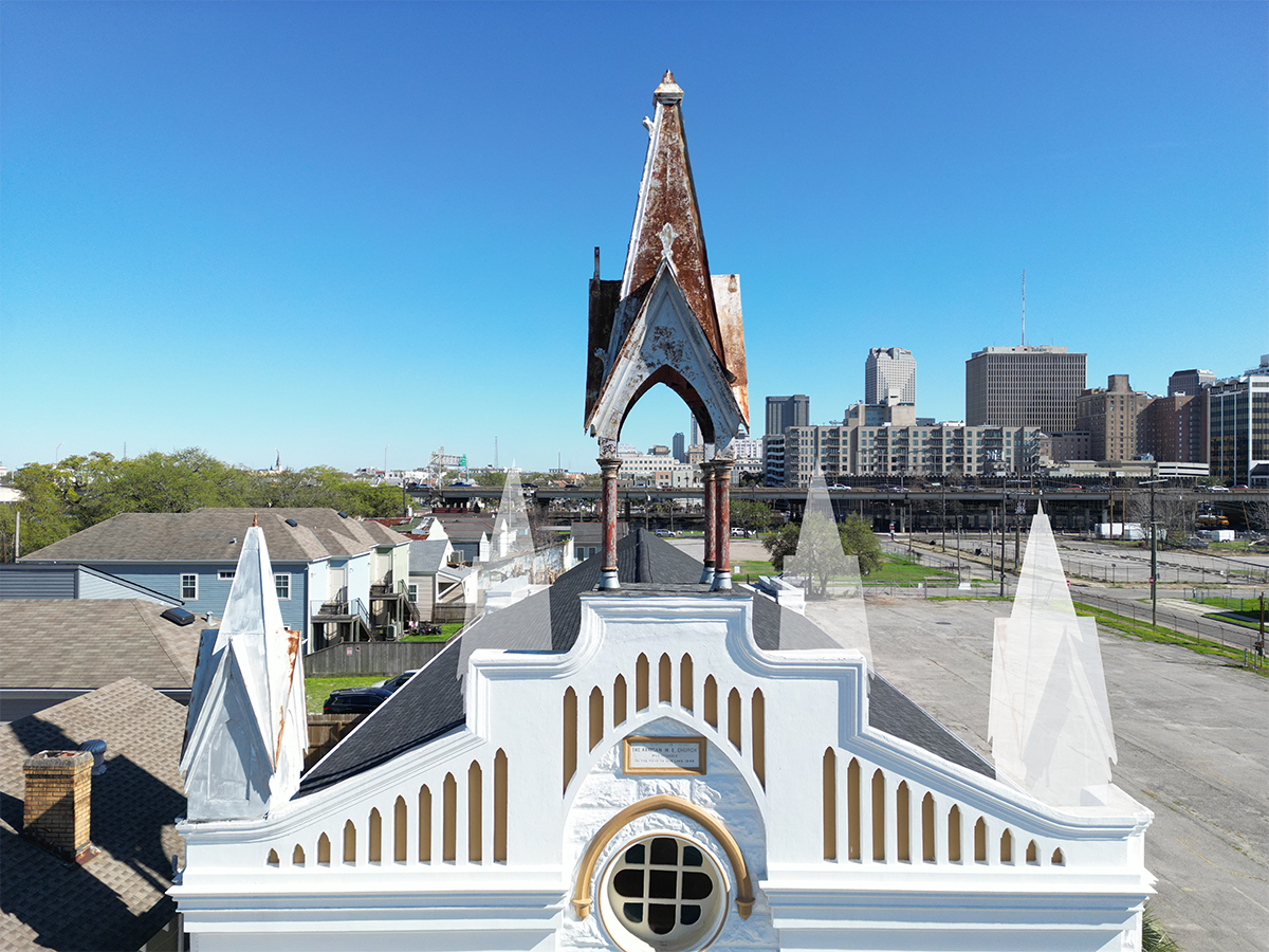 Historic St. James A.M.E. Church Pinnacle Documentation and Restoration Plan