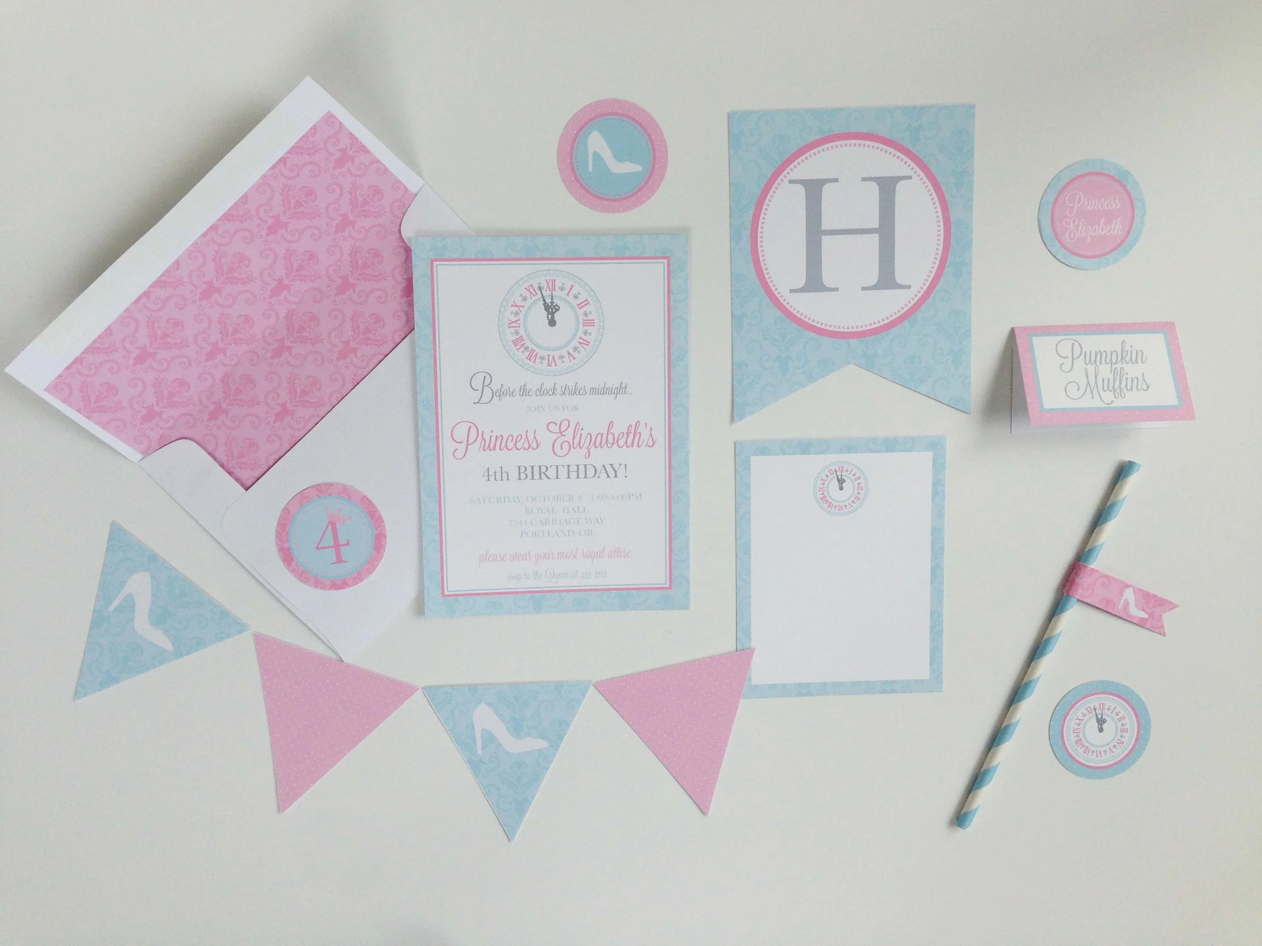   Cinderella Inspired Party Package  