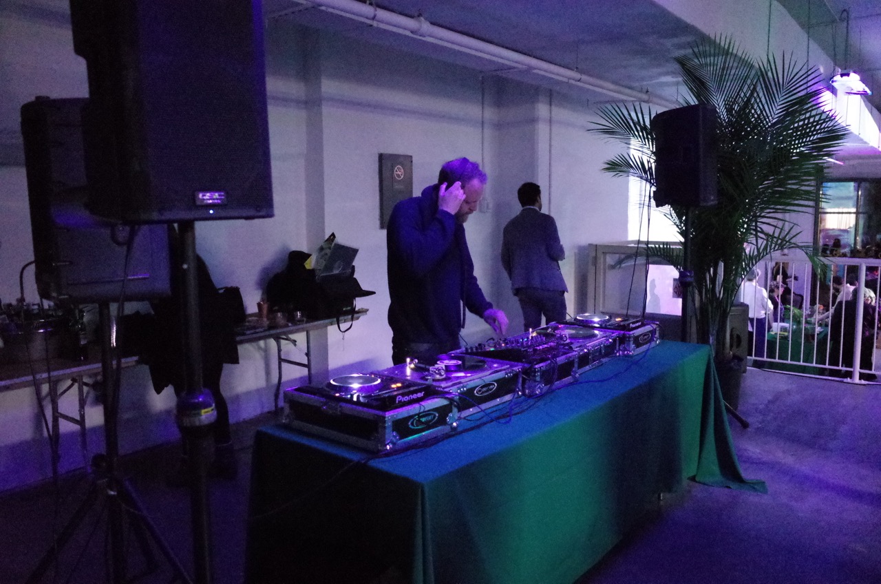 Pat Mahoney of LCD Soundsystem DJ'd