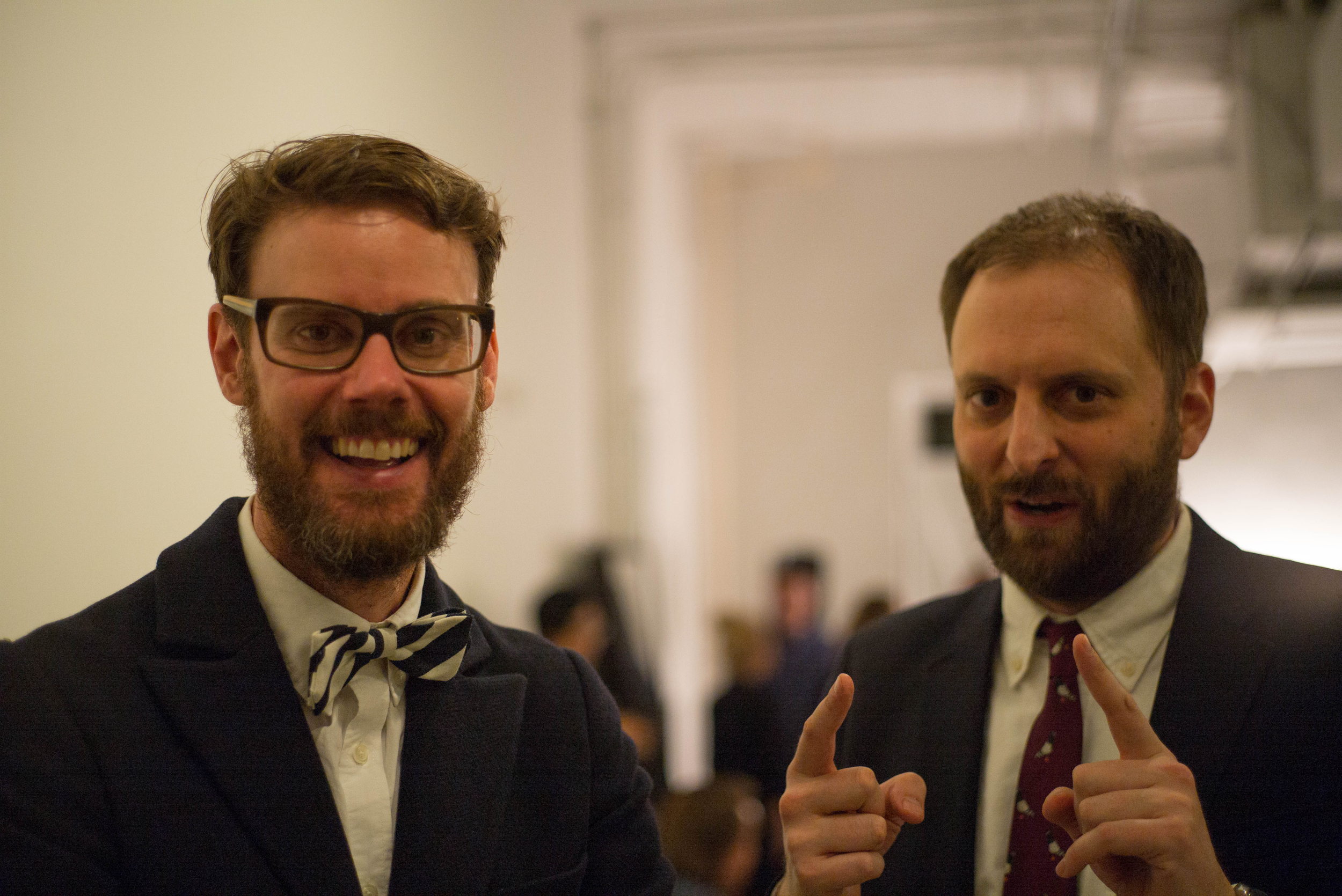 Jeff and me explaining how to focus.