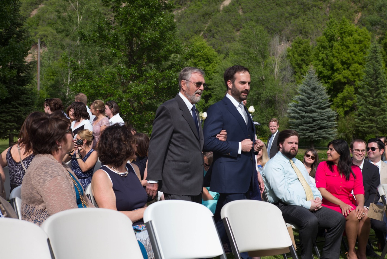 Ceremony assembled.