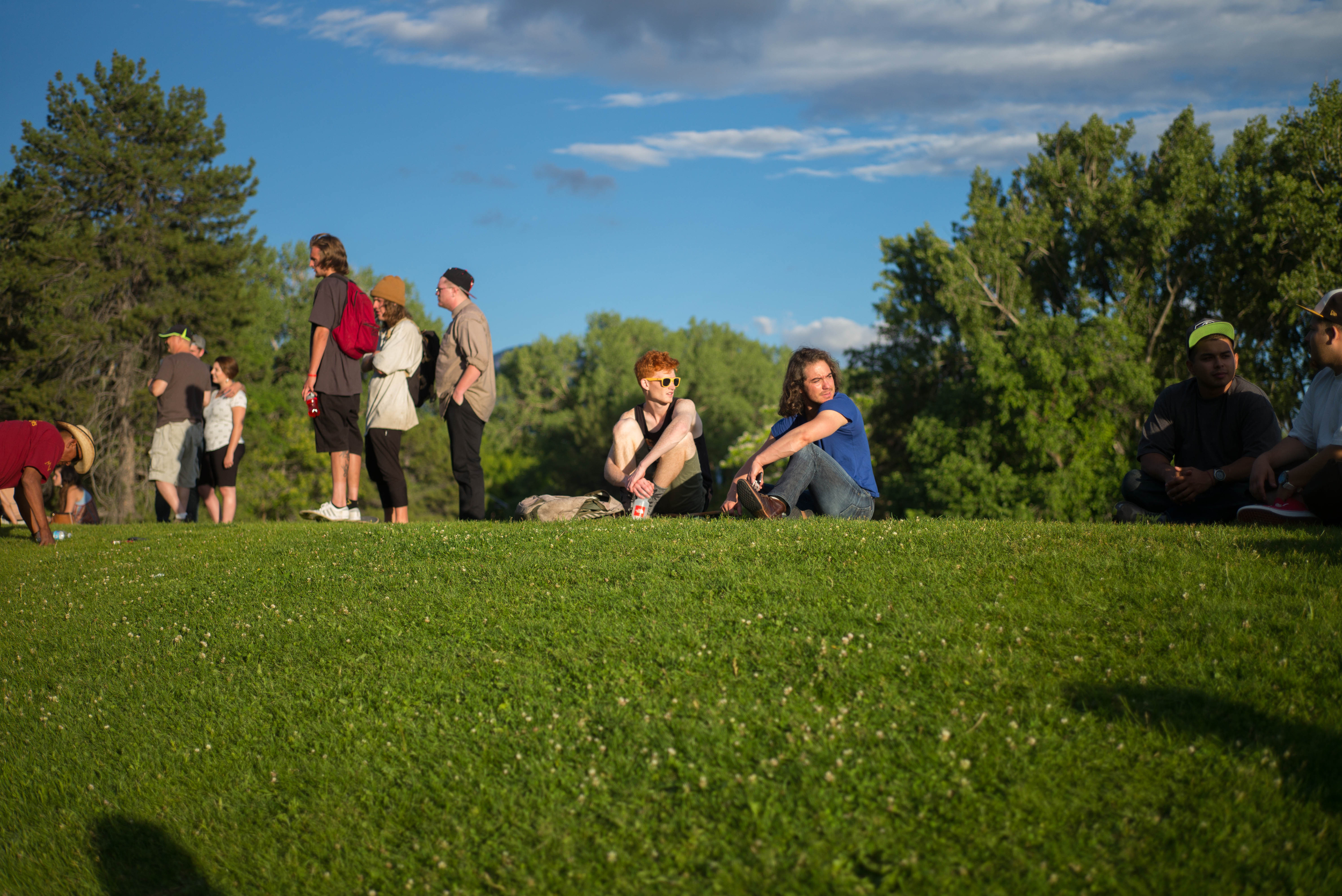  Listen, if you ever need an engagement photo taken a week or two before your wedding, just let me know. I'm your guy. 