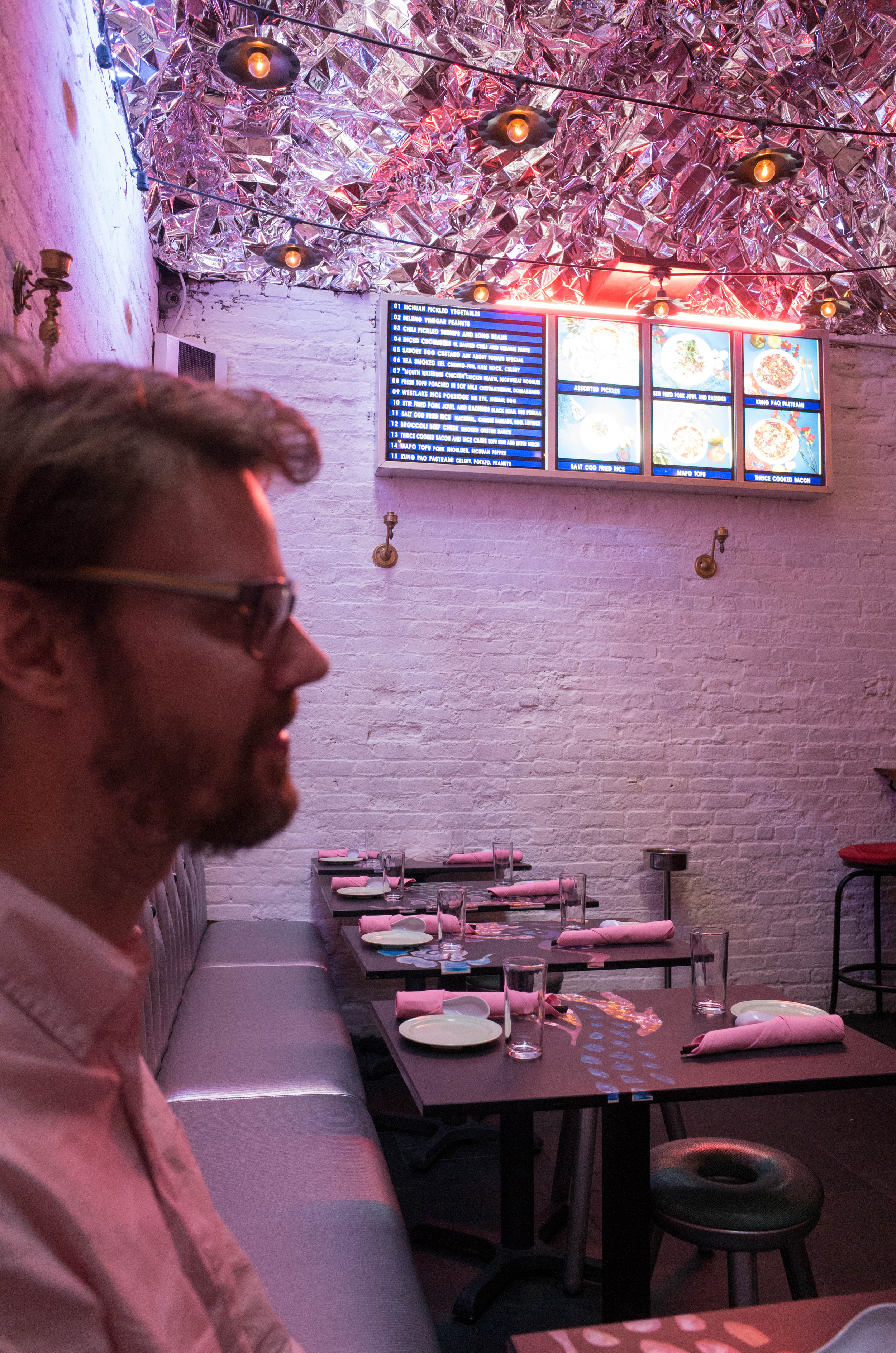 I like their new menus. Literally. The menus themselves. I like them.