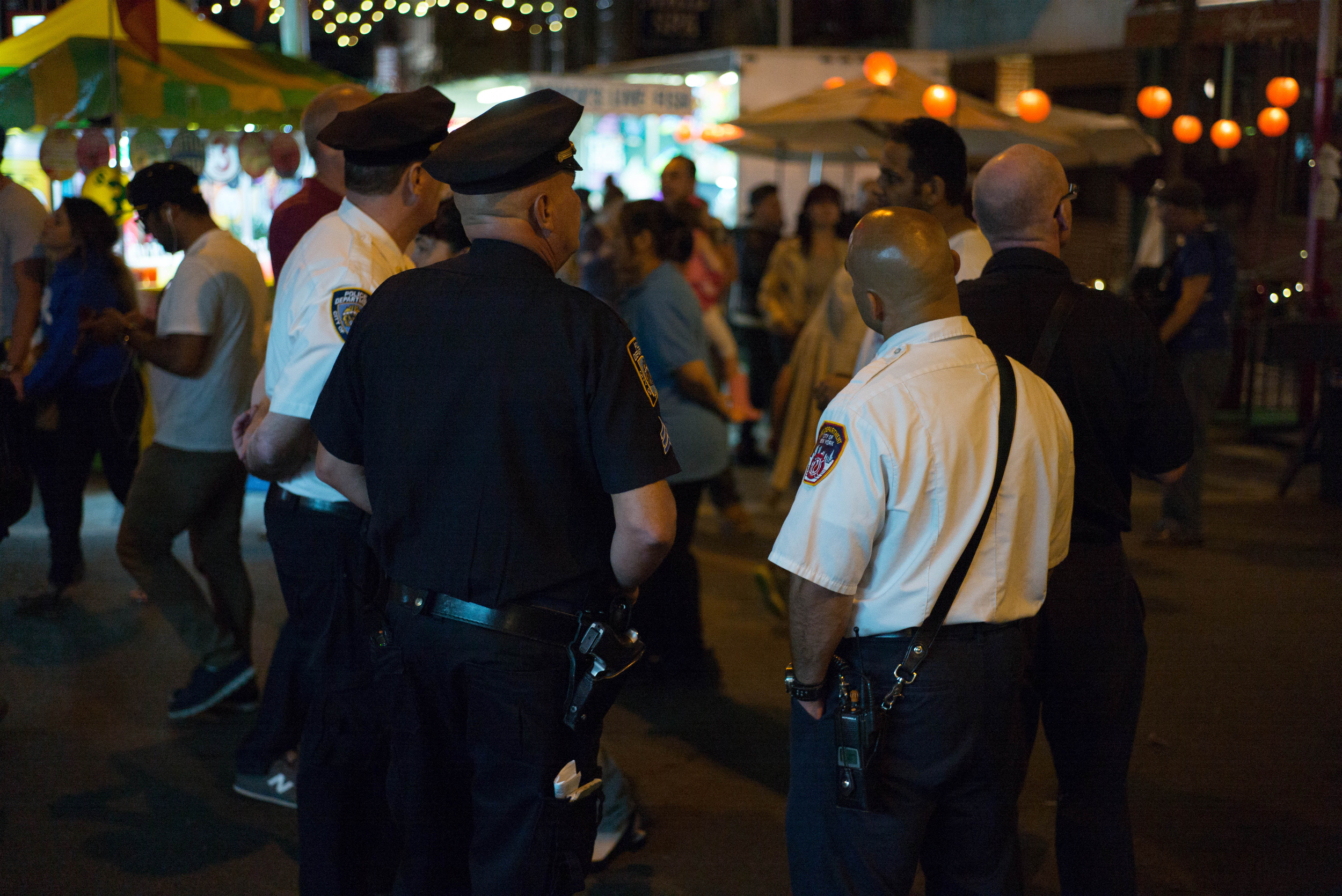  The Mulberry Street masses. 