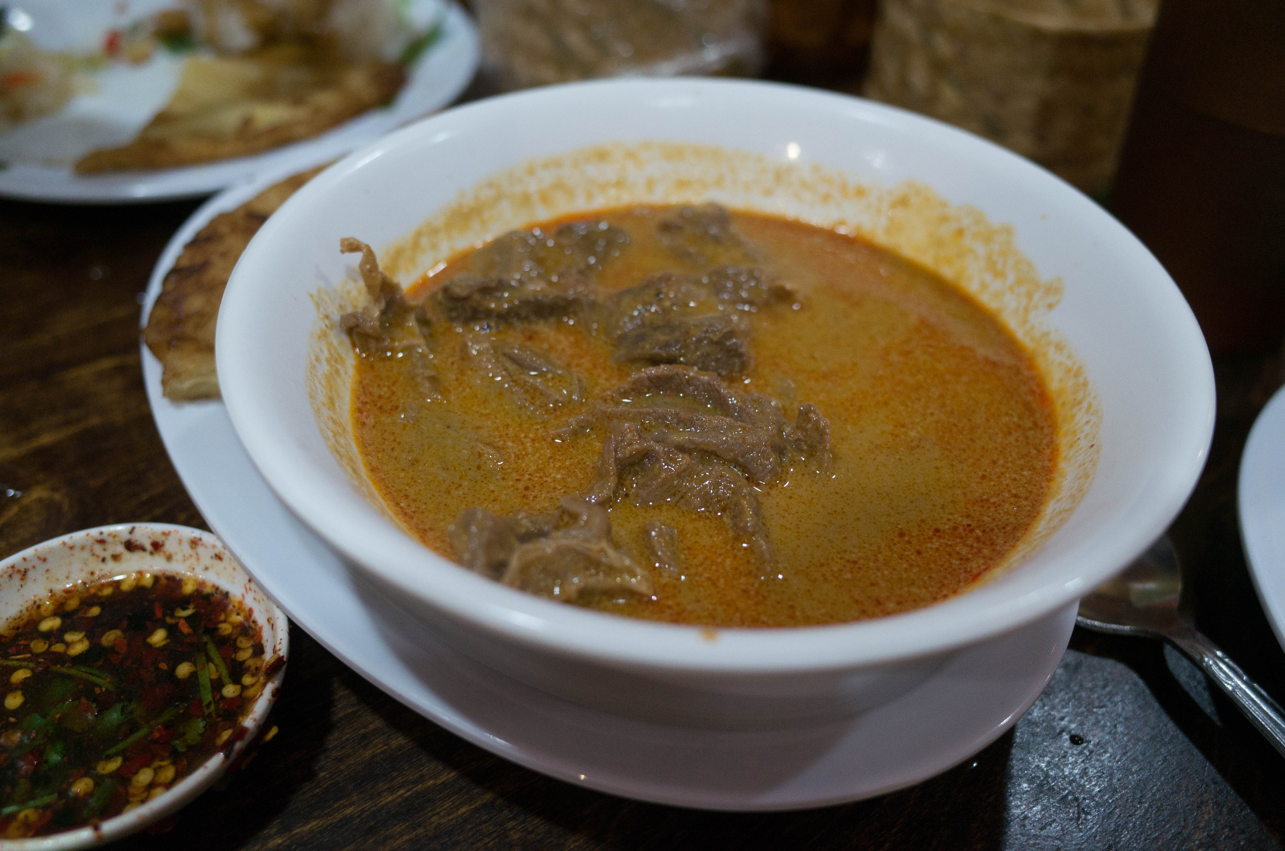  Beef panang curry 