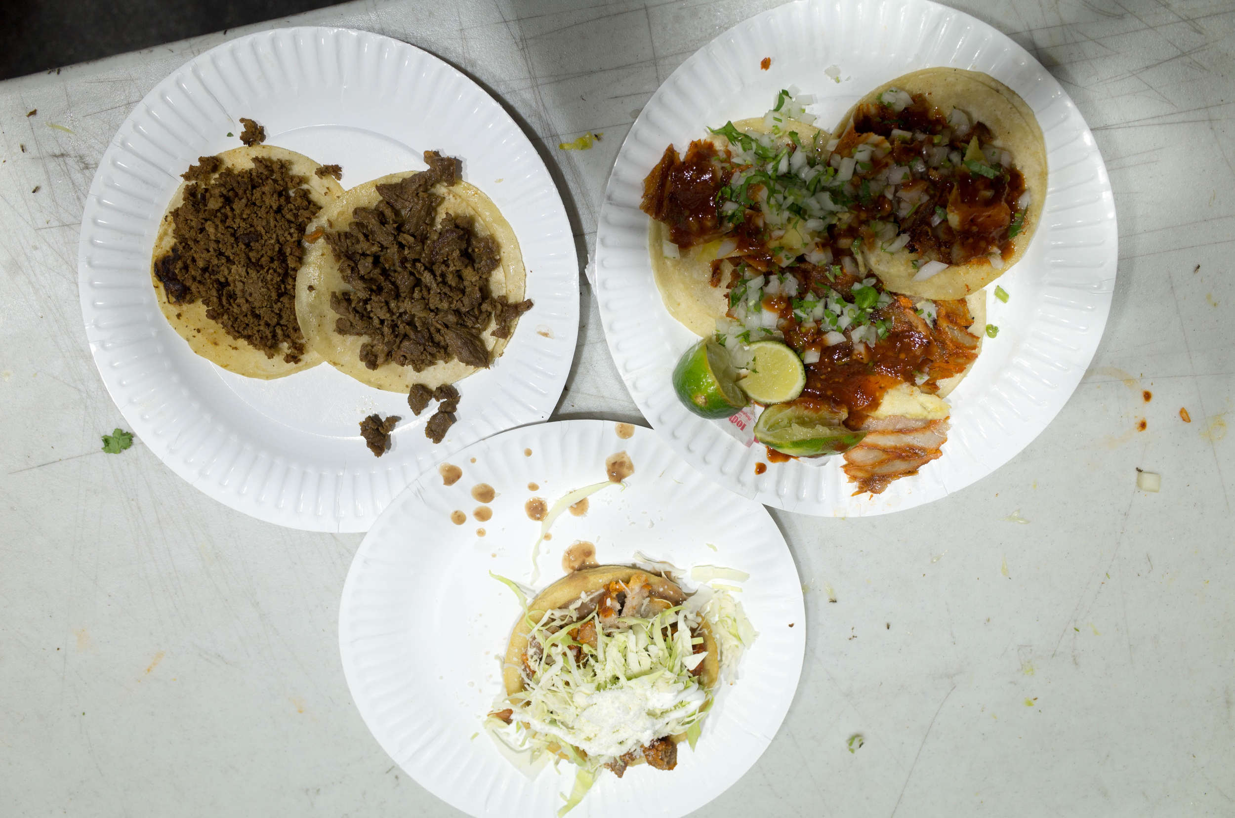  See that guy on the right? Listening to him order tacos was like listening to a poem. I guess you have to take my word for it. 