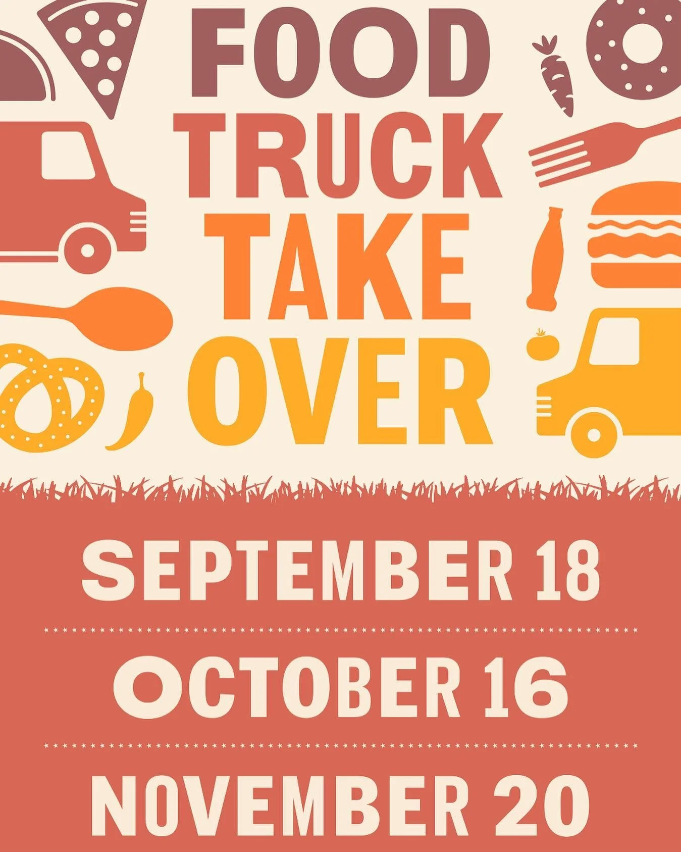 TODAY : HAMPSTEAD FOOD TRUCK TAKEOVER 12-3 🌮🍦🍔🍺#foodtruck #foodtrucks #foodtrucktakeover #hampsteadliving #october #subdayfunday