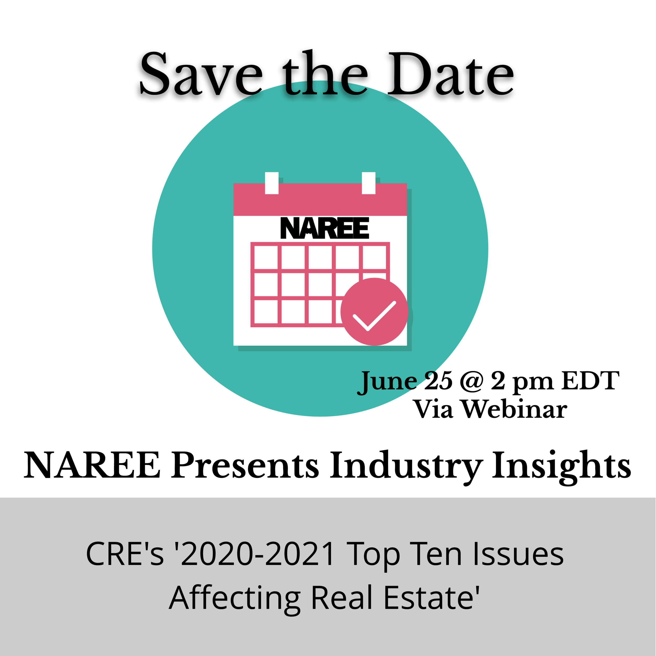 NAREE E-News June 12, 2020