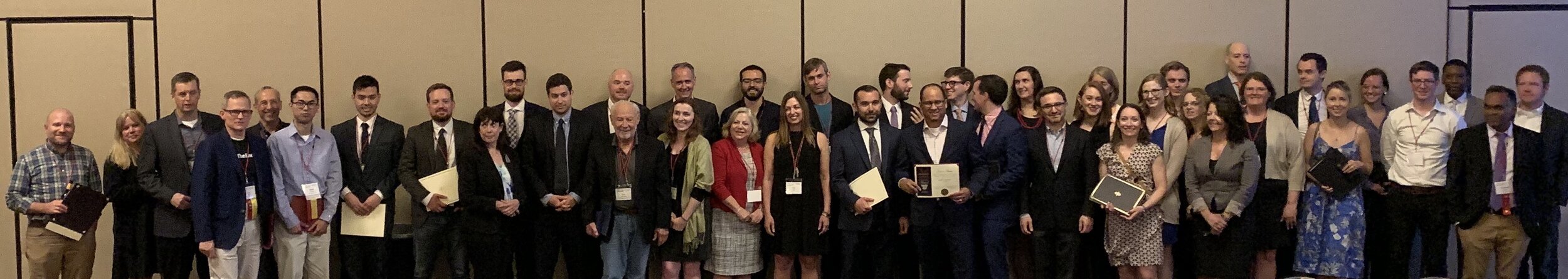 Naree 2019 journalism competition winners received their awards in Austin in June.JPG