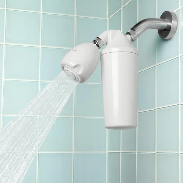 Aquasana shower head water filter: a godsend for those with hard water!