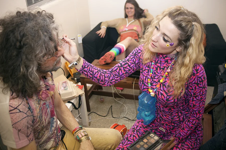 Getting Ready for Levitation Festival