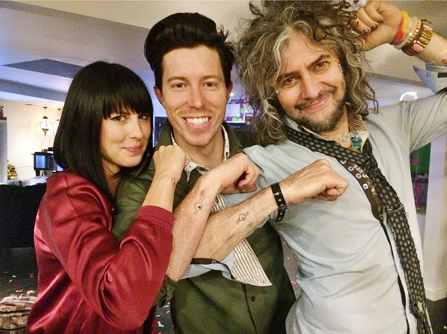 Sarah Barthel + Shawn White + Wayne Coyne