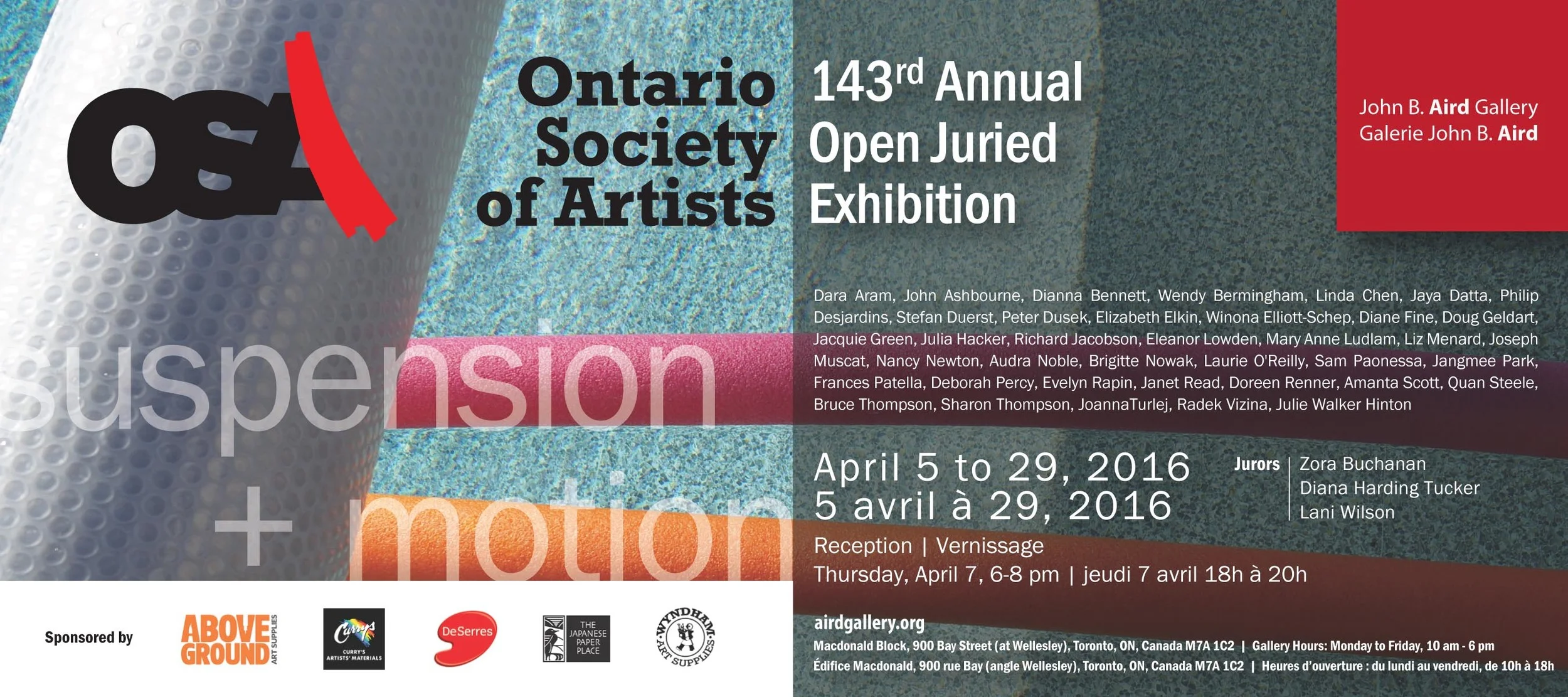 Suspension & Motion - Ontario Society of Artists