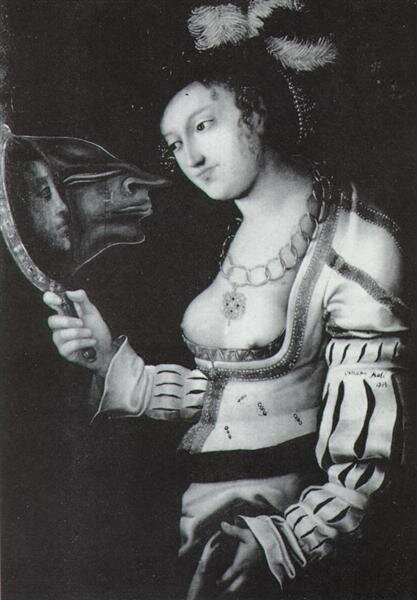 Cranach Metamorphosis (Woman in a Mirror) 