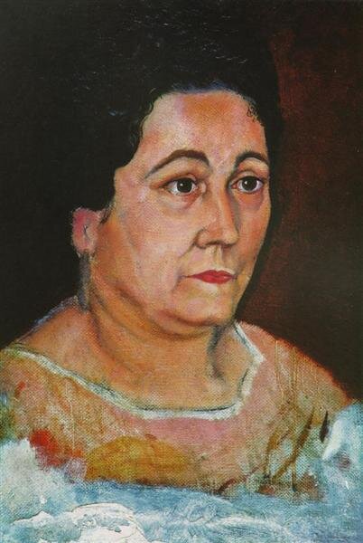 Portrait of the Artist's Mother, Dofia Felipa Dome Domenech De, Dali