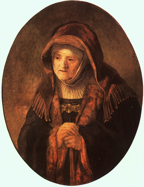 Portrait of artist's mother