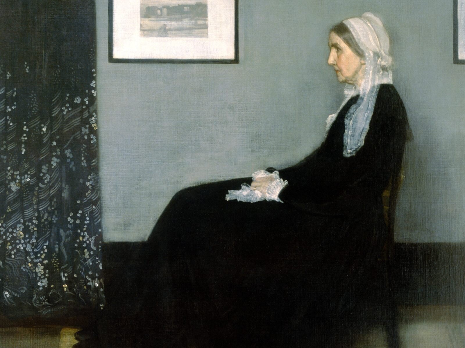 Arrangement in Grey and Black No.1, Portrait of the Artist's Mother 