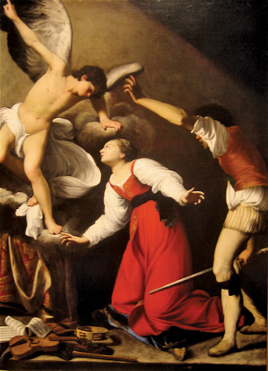 The Martyrdom of St. Cecilia 
