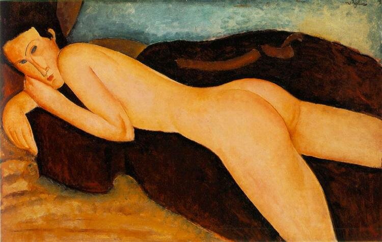 Reclining nude from the Back (Nu Couche de Dos)