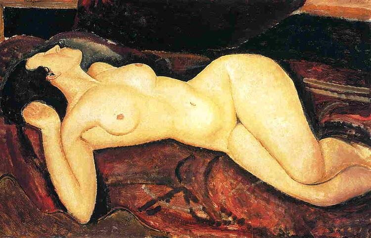 Recumbent nude 