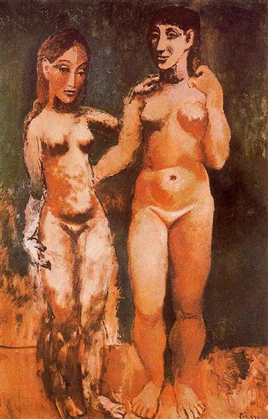 Two nude women  (Deux femmes nues)
